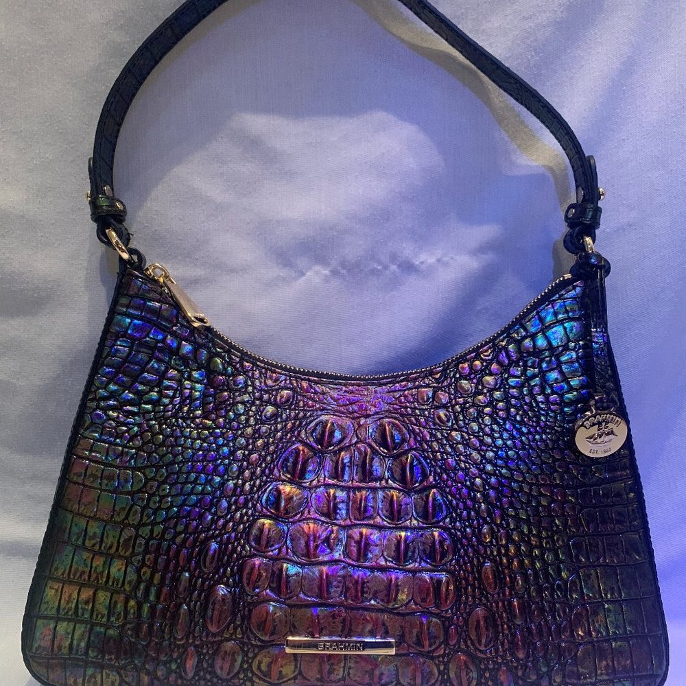 Brahmin Rare Black Pearl Esme Handbag, NWT included.